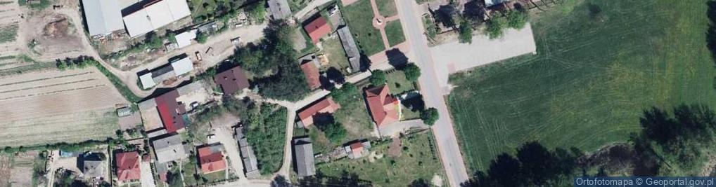 Zdjęcie satelitarne Gminny Ośrodek Pomocy Społecznej