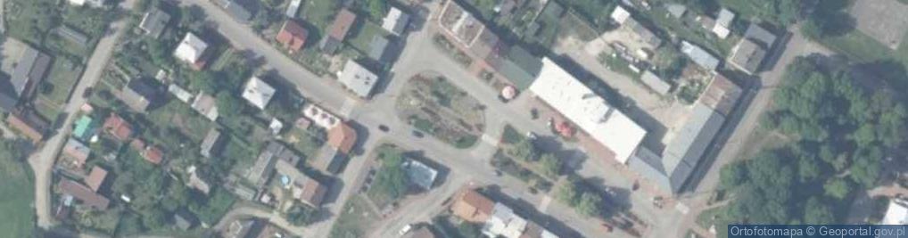 Zdjęcie satelitarne Gminny Ośrodek Pomocy Społecznej