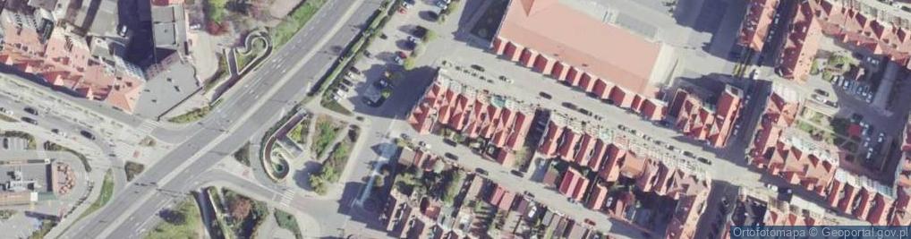 Zdjęcie satelitarne Gminny Ośrodek Pomocy Społecznej