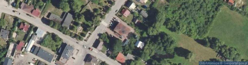 Zdjęcie satelitarne Gminny Ośrodek Pomocy Społecznej
