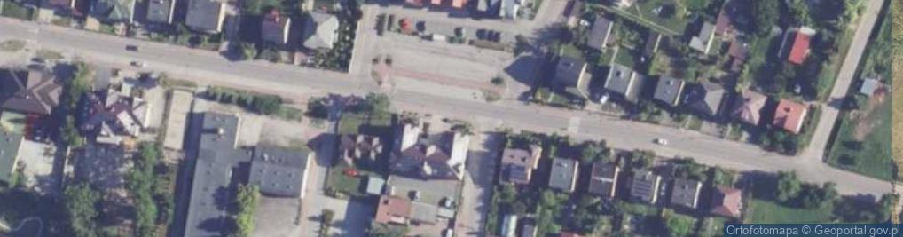 Zdjęcie satelitarne Gminny Ośrodek Pomocy Społecznej