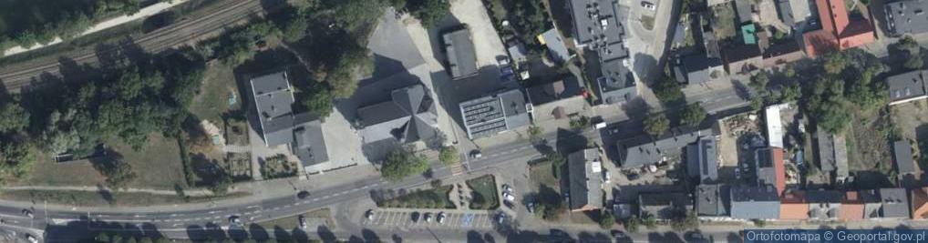 Zdjęcie satelitarne Gminny Ośrodek Pomocy Społecznej