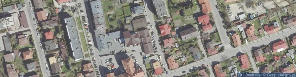 Zdjęcie satelitarne Małopolski Ośrodek Adopcyjny