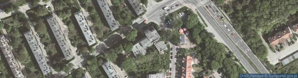 Zdjęcie satelitarne Miejski Ośrodek Pomocy Społecznej Filia nr 5