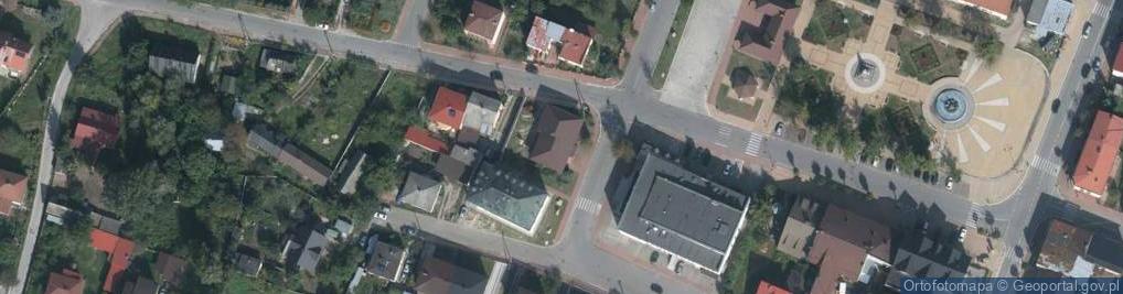 Zdjęcie satelitarne Miejski Ośrodek Pomocy Społecznej