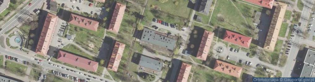 Zdjęcie satelitarne Miejski Ośrodek Pomocy Społecznej