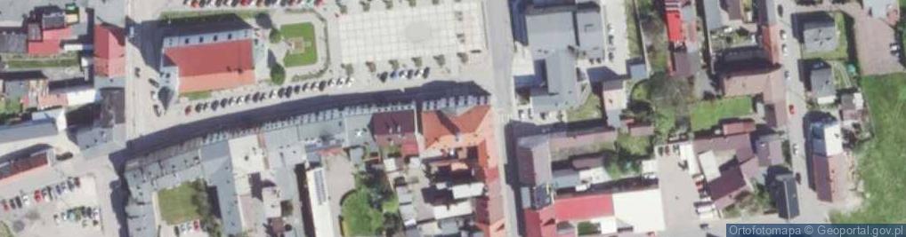 Zdjęcie satelitarne Miejsko-Gminny Ośrodek Pomocy Społecznej w Dobrodzieniu