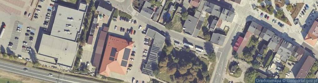 Zdjęcie satelitarne Miejsko-Gminny Ośrodek Pomocy Społecznej