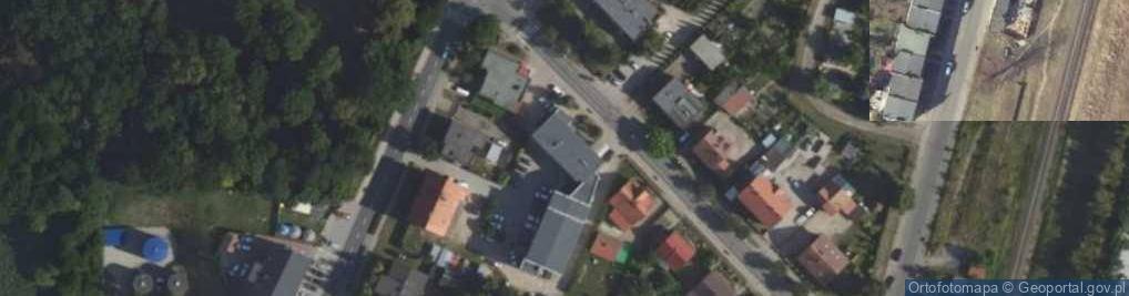 Zdjęcie satelitarne Miejsko-Gminny Ośrodek Pomocy Społecznej