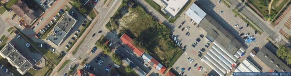 Zdjęcie satelitarne Miejsko-Gminny Ośrodek Pomocy Społecznej