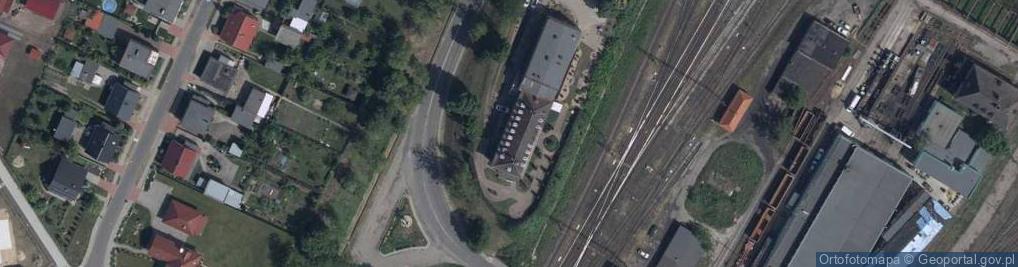 Zdjęcie satelitarne Miejsko-Gminny Ośrodek Pomocy Społecznej