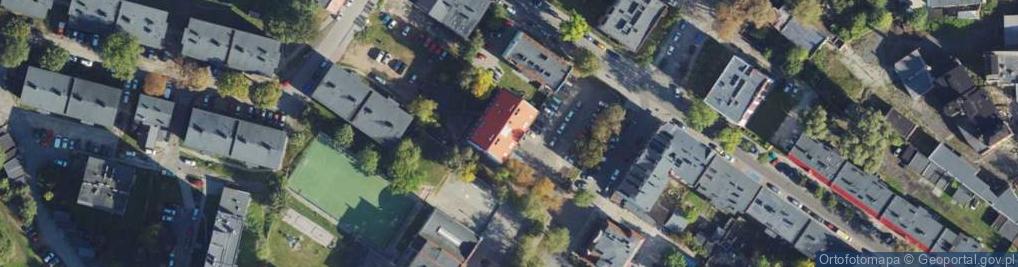 Zdjęcie satelitarne MOPS Siemianowice Śląskie