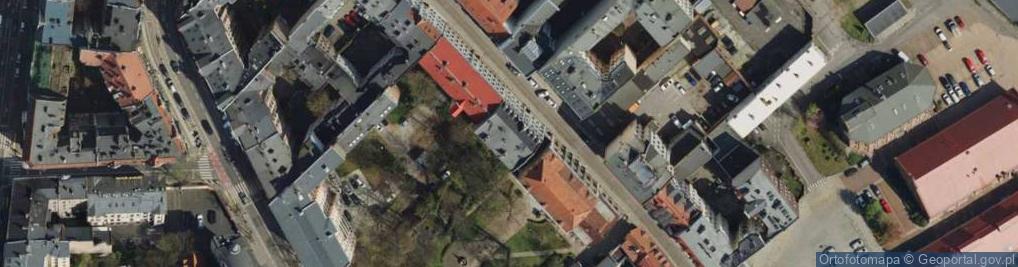 Zdjęcie satelitarne Szpital Wojewódzki w Poznaniu Zakład Opiekuńczo-Leczniczy
