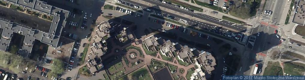 Zdjęcie satelitarne Centrum Bankowości Hipotecznej
