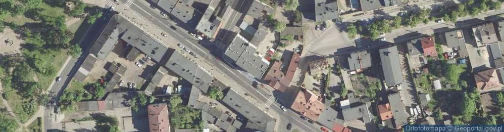Zdjęcie satelitarne Powiatowe Centrum Pomocy Rodzinie w Nakle nad Notecią