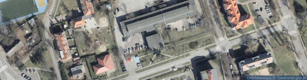 Zdjęcie satelitarne Powiatowe Centrum Pomocy Rodzinie w Policach