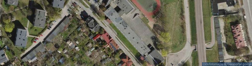 Zdjęcie satelitarne Gdańska Szkoła Szermierki - Szkolne Schronisko Młodzieżowe Nr 1