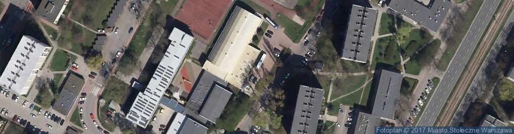 Zdjęcie satelitarne Międzyszkolny Ośrodek Sportowy Nr 7