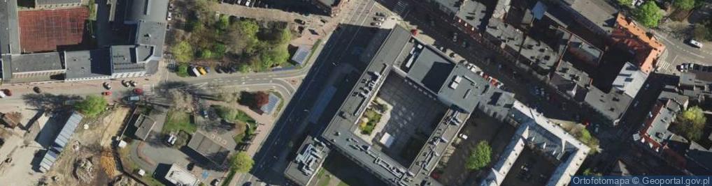 Zdjęcie satelitarne Pałac Młodzieży Im. Prof. Aleksandra Kamińskiego
