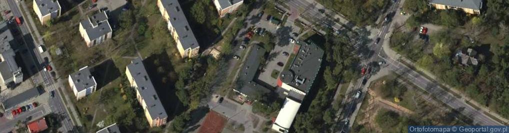 Zdjęcie satelitarne Powiatowy Młodzieżowy Dom Kultury Im. Michała Elwiro Andriollego