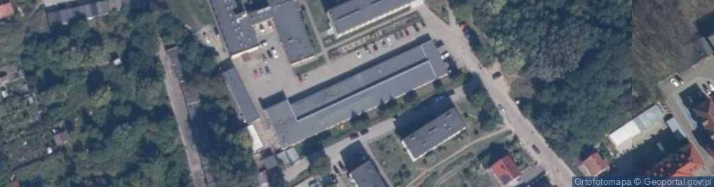Zdjęcie satelitarne Powiatowy Młodzieżowy Dom Kultury