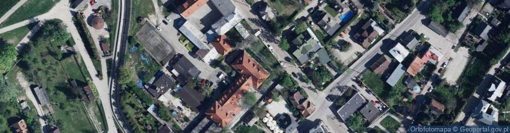 Zdjęcie satelitarne Szkolne Schronisko Młodzieżowe