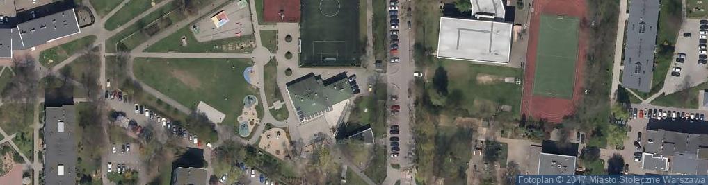 Zdjęcie satelitarne VIII Ogród Jordanowski