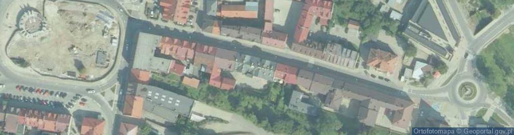 Zdjęcie satelitarne ANMED. Gabinet analiz lekarskich.