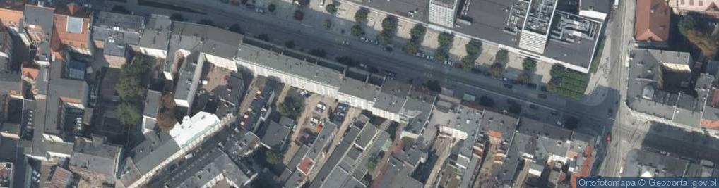 Zdjęcie satelitarne Laboratorium Diagnostyki Molekularnej GENMED s.j.