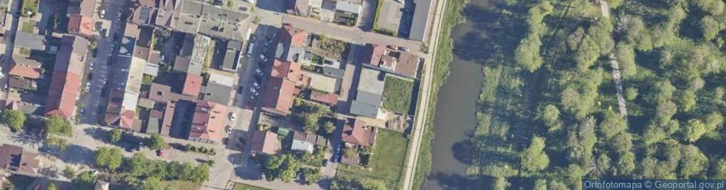 Zdjęcie satelitarne Pralnia Chemiczna i Biała Magiel