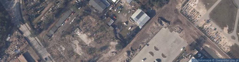 Zdjęcie satelitarne Pralnia Uznam w Likwidacji