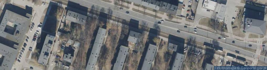 Zdjęcie satelitarne Przeds Usług Handl Ekolog Pralnia Chemiczna D Paczos M Pietruszewski