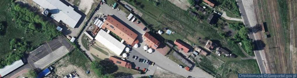 Zdjęcie satelitarne Zajazd na Towarowej
