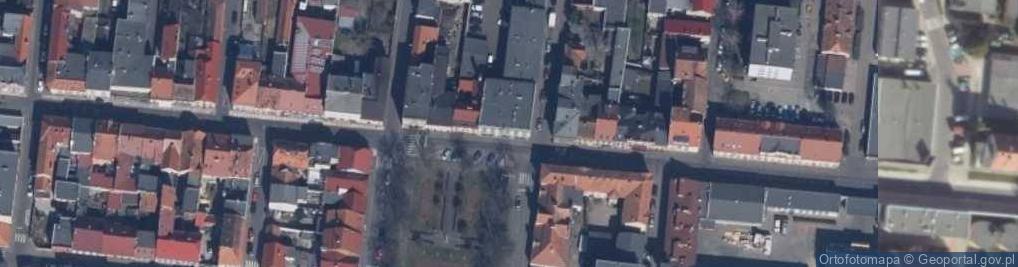 Zdjęcie satelitarne Redakcja Życie Rawicza
