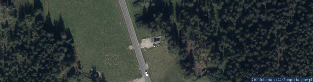Zdjęcie satelitarne Bacówka u Staska