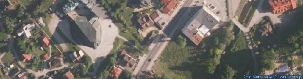 Zdjęcie satelitarne Oscypki, miody