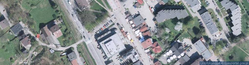 Zdjęcie satelitarne Stragany