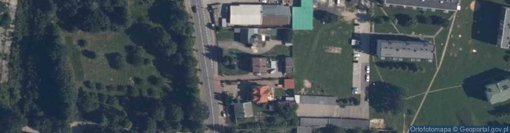 Zdjęcie satelitarne Ośrodek Zamiejscowy Prokuratury Rejonowej w Przysusze