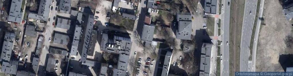 Zdjęcie satelitarne Prokuratura Rejonowa Łódź – Bałuty