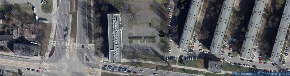 Zdjęcie satelitarne Prokuratura Rejonowa Łódź – Polesie