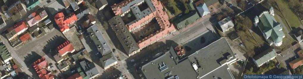 Zdjęcie satelitarne Prokuratura Rejonowa w Białej Podlaskiej