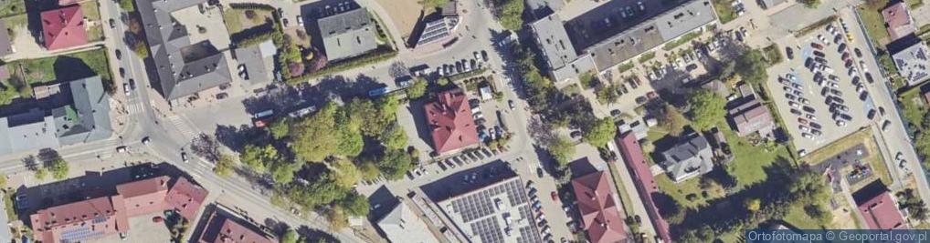 Zdjęcie satelitarne Prokuratura Rejonowa w Brzozowie