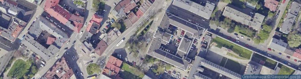 Zdjęcie satelitarne Prokuratura Rejonowa w Cieszynie