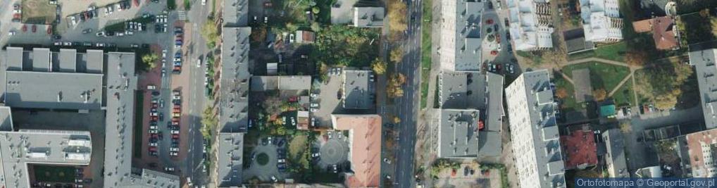 Zdjęcie satelitarne Prokuratura Rejonowa w Częstochowie