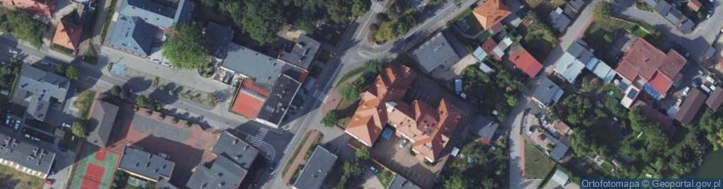 Zdjęcie satelitarne Prokuratura Rejonowa w Człuchowie