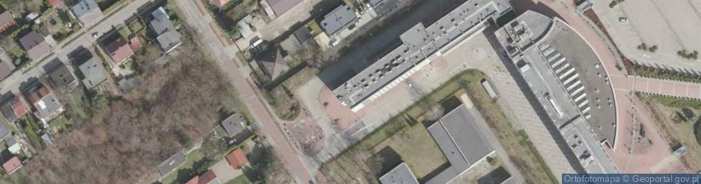Zdjęcie satelitarne Prokuratura Rejonowa w Dąbrowie Górniczej