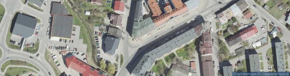 Zdjęcie satelitarne Prokuratura Rejonowa w Gorlicach