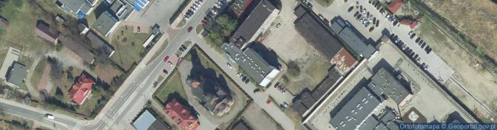 Zdjęcie satelitarne Prokuratura Rejonowa w Hajnówce