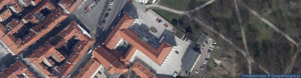 Zdjęcie satelitarne Prokuratura Rejonowa w Kaliszu