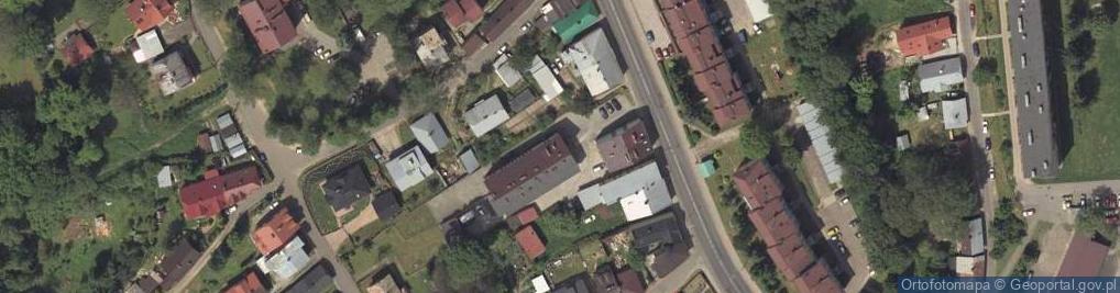 Zdjęcie satelitarne Prokuratura Rejonowa w Lesku